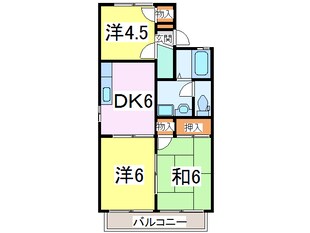 プレミールハイツ五番館の物件間取画像